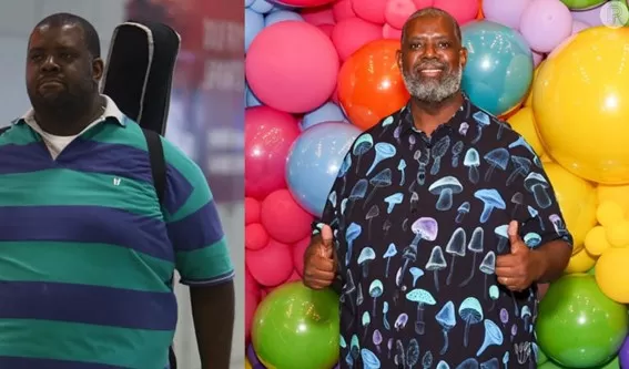 Nem bariátrica, nem lipo: Péricles perde 40 kg com método super simples e antes e depois é chocante. 'Passei de 210 para 175'