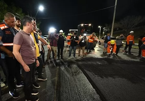 Prefeitura de Manaus inicia recuperação asfáltica da avenida Constantino Nery