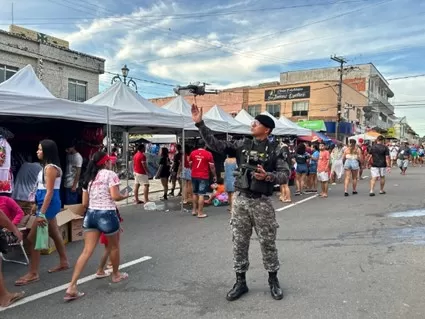 Parintins 2024: pela primeira vez, PM-AM utiliza drones para monitoramento aéreo de prevenção