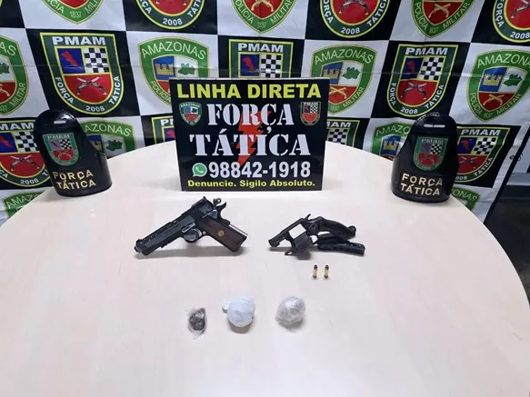 PMAM apreende 137 armas de fogo e prende mais de 360 pessoas em flagrante no mês de junho