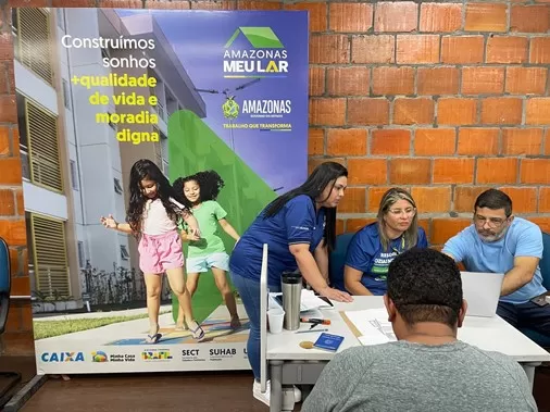 Amazonas Meu Lar: Selecionados para nova fase passam por atendimento presencial 