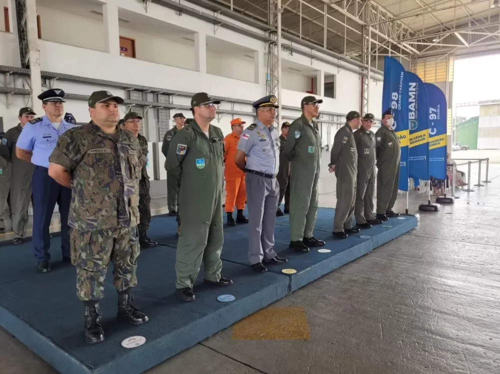 41º Aniversário do Sétimo Esquadrão de Transporte Aéreo é Celebrado com Cerimônia Militar