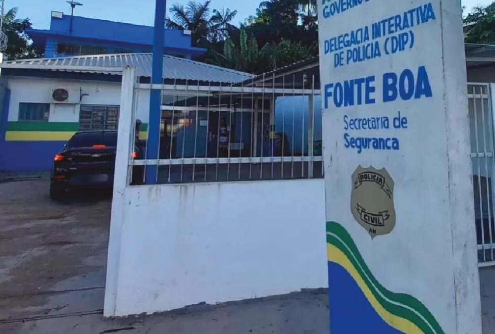Em Fonte Boa, PC-AM e GCM prende homem por roubos e furtos a residência e órgãos públicos  