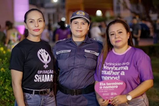  Operação Shamar: Governo do Amazonas, por meio das Forças de Segurança, lança operação para fortalecer o combate aos crimes contra a mulher