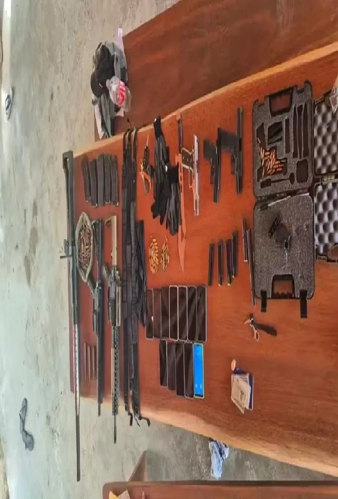 Quadrilha de roubo a carro-forte é presa com explosivos e fuzis no Pará