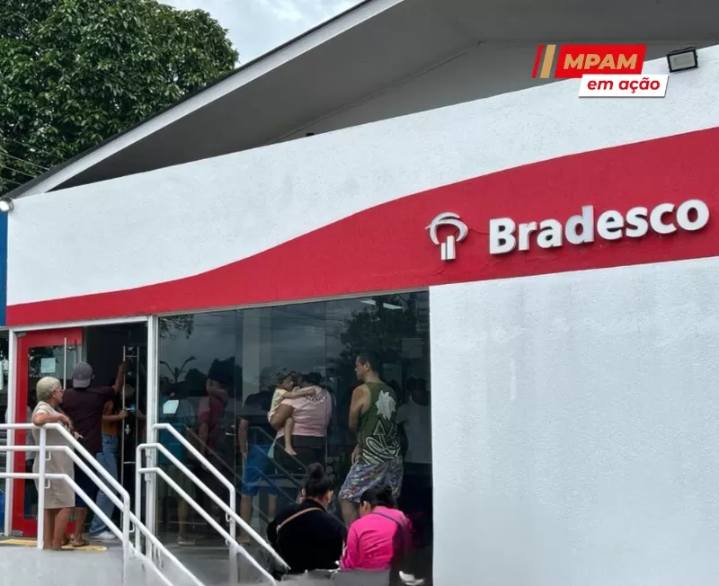 Promotoria do MPAM em Rio Preto da Eva move ação contra banco por precariedade no atendimento