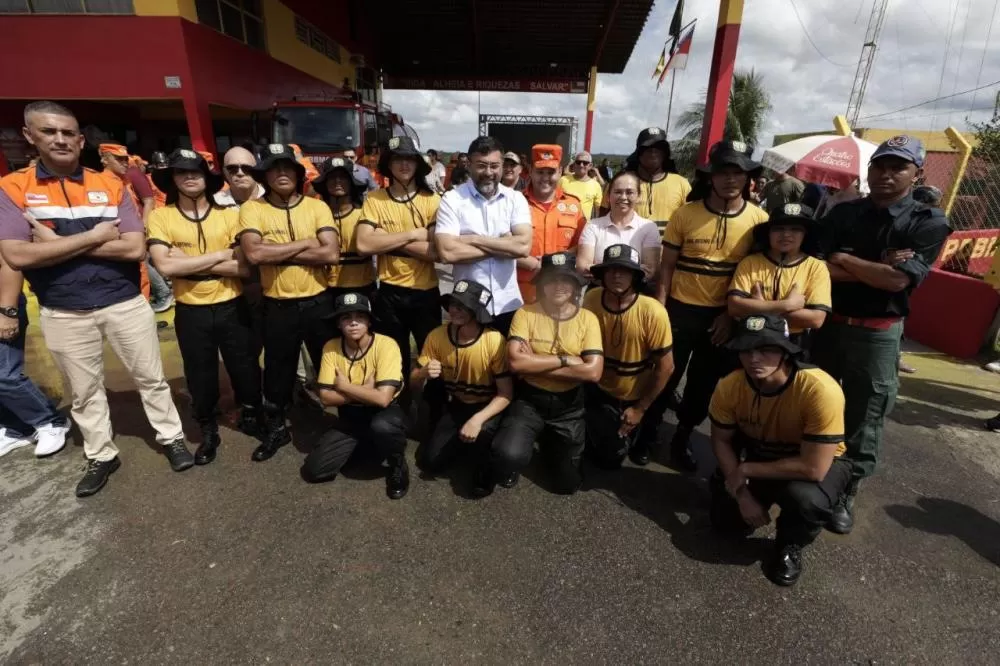 Governador Wilson Lima entrega Grupamento Integrado de Combate a Incêndio e Proteção Civil em Rio Preto da Eva