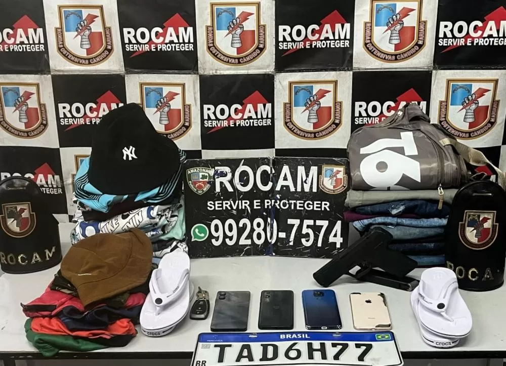  Polícia Militar do Amazonas prende quadrilha suspeita de cometer diversos roubos em Manaus