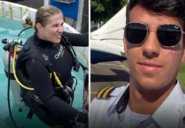 Mãe de copiloto desaparecido em Ubatuba faz curso de mergulho para tentar localizar o filho