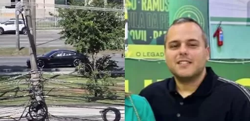 Carro de luxo de Vinicius Drummond é baleado na Zona Oeste do Rio