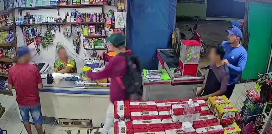 Vereador é agredido durante assalto a mercadinho no interior do AM