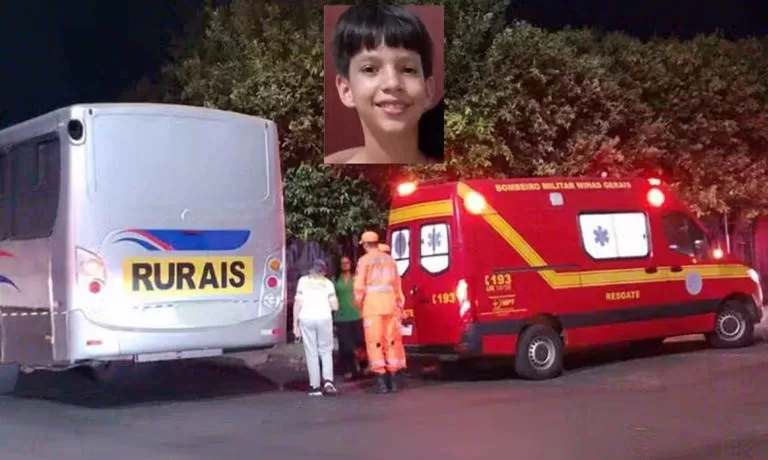 Menino de 12 anos morre atropelado por ônibus escolar em Frutal (MG)